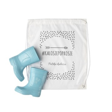 ВЕЛЛИНГОВЫЕ БОТИНКИ, СИНИЕ РЕЗИНОВЫЕ БОТИНКИ, ПОЖАЛУЙСТА, 25/26