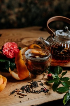 Чай черный TANGERIN ROSE ORANGE Citrus Touch Tea Selection 50г