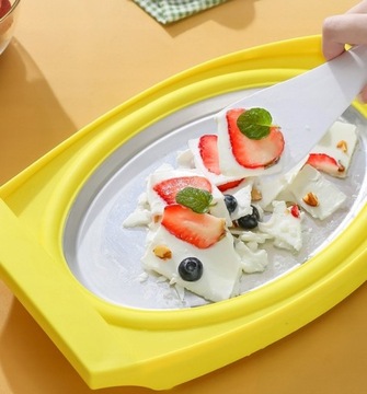 МАШИНА ДЛЯ ИЗГОТОВЛЕНИЯ ТАЙСКОГО МОРОЖЕНОГО в ПОДАРОЧНЫХ ФОРМАХ