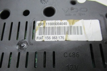 ALFA 147 05R PŘÍSTROJOVÁ DESKA BUDÍKY 156063176