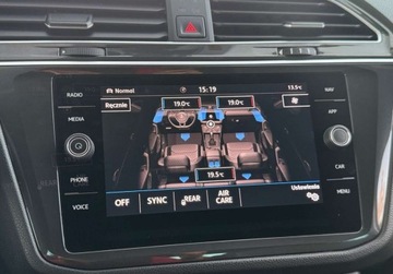 Volkswagen Tiguan II SUV 2.0 TDI 150KM 2019 Volkswagen Tiguan 2,0TDI Full Led BlisLine.Assist Kamery360 Gwarancja Supe, zdjęcie 36