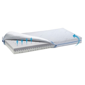 MATERAC DZIECIĘCY PIANKOWY DUO HR30 90x200x12cm