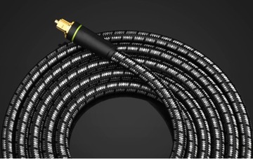 KABEL PRZEWÓD OPTYCZNY TOSLINK CYFROWY AUDIO 2m