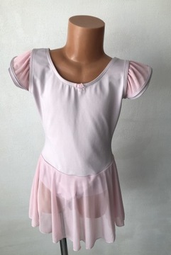 Dziewczęca Sukienka Body balet -Taniec Łyżwiarstwo gimnastyka L__134/140 cm