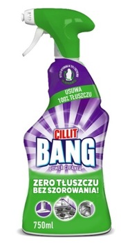 Cillit Bang Power Cleaner 750 Spray Tłuszcz, Smugi