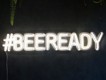 NBEERADY NEON LED FLEX NAPIS BEEREADY 800x170mm