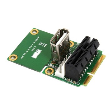 2 порта Pci e/USB на Mini PCIe полной высоты и половинной высоты