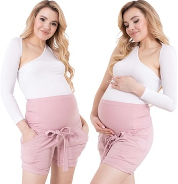 FORMOMMY KRÓTKIE SPODENKI CIĄŻOWE Z PANELEM R. XL