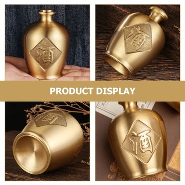 Латунная бутылка Малый калабаш 2 шт.