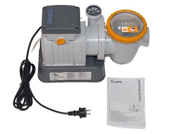SILNIK BESTWAY 58497 5678 l/h do Pompa piaskowa + gratis !!