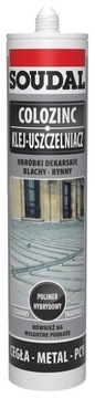 SOUDAL Colozinc klej do blach ocynk BEZBARWNY 290