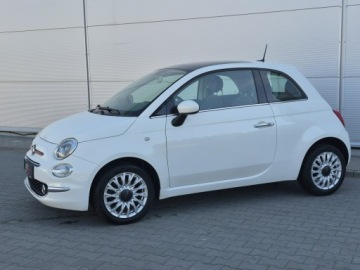 Fiat 500 II Seria 4 1.2 69KM 2017 Fiat 500 1.2 Benzyna, Szklany dach,, zdjęcie 9