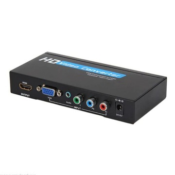 Конвертер VGA VIDEO YPbPr АУДИО в HDMI