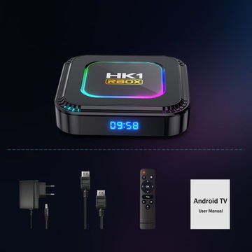 SMART BOX TV 8K 4K ANDROID 13 WIFI 6 BLUETOOTH 5.0 НАСТРОЙКА ТВ 4+128G