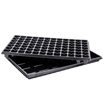 Мини теплица мультигоршковая на 84 ячейки с подставкой и крышкой для посева