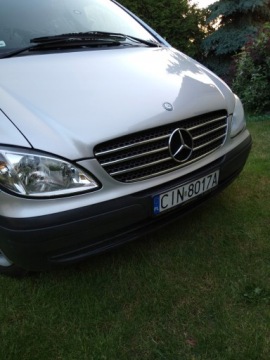 Mercedes VITO VIANO W639 CHROME GRILL полоски, манекен