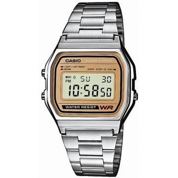 Zegarek Casio elektroniczny LCD unisex VINTAGE A168WA -8AYES