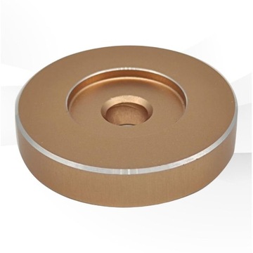 Adapter do gramofonu Record Precyzyjny adapter dźwiękowy 45 obr./min Trwały złocisty