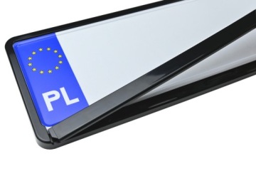 2× premium valstybinio numerio rėmelis Alti Giri, lankstus, blizgus – nuotrauka 6