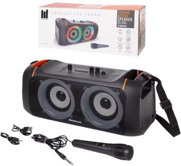Głośnik RS-501 Roseland 20 W czarny + mikrofon