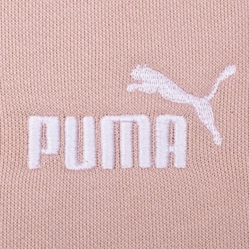 Bluza Damska Z Kapturem Puma Dresowa Wkładana Kangurka Pudrowy róż r. M