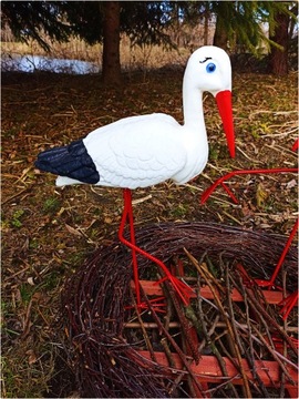 Декоративная садовая фигурка - 4 STORK FAMILY