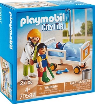 Klocki Playmobil City Life- Lekarz dziecięcy
