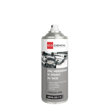 Stal nierdzewna spray A4 inox Ecochemical