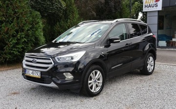 Ford Kuga II SUV Facelifting 1.5 EcoBoost 150KM 2017 Ford Kuga Grzane Fotele, NAVI, Tempomat, Czujniki, Alu, Zadbany, Po Serwis