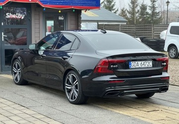 Volvo S60 III Sedan 2.0 T4 190KM 2020 Volvo S60 2.0T4 190KM R Design Xenon Led Navi Klima Skora Stan Bdb ZAREJES, zdjęcie 6