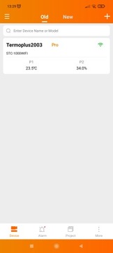 Розетка термостата с контроллером температуры Wi-Fi