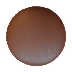 Siedzisko brązowe do taboretu chromowego 35 cm