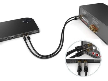 КАБЕЛЬ NAKAMICHI RCA-2RCA ДЛЯ САБВУФЕРА ТИПА Y 10м