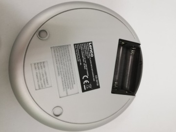Портативный проигрыватель компакт-дисков LENCO CD-201SI Серебристый