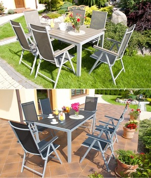 Алюминий САДОВАЯ МЕБЕЛЬ САДОВЫЙ КОМПЛЕКТ modena