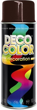 LAKIER SPRAY FARBA DECO COLOR brązowy czekolada