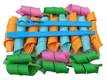 MAGIC LEVERAG Спиральные бигуди, волны, локоны, длина 55 см