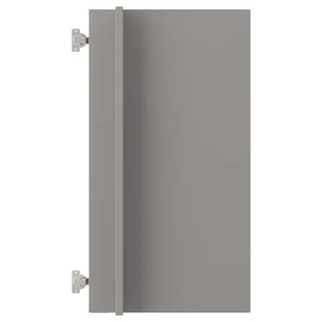 IKEA ENHET Panel narożny szary 40x75 cm