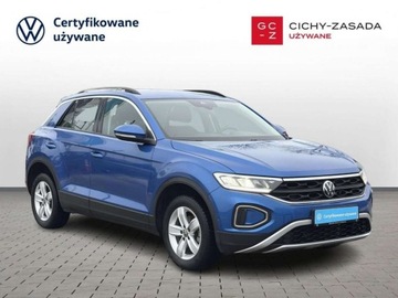 Volkswagen T-Roc I SUV Facelifting 1.5 TSI ACT 150KM 2022 Volkswagen T-Roc reflektory LED Digital Cockpit kamera tempomat aktywny, zdjęcie 6