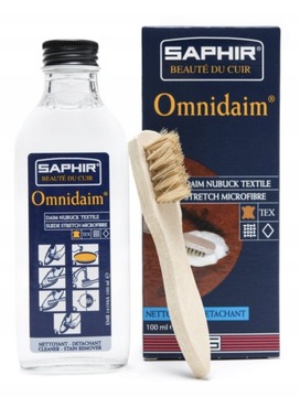 Saphir Omnidaim 100ml Odplamiacz do skór, zamszu