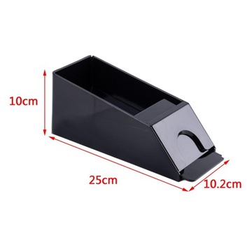 4/6-колодная дилерская обувь для блэкджека 4-колодная черная