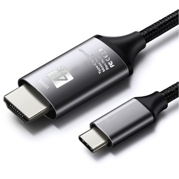 КАБЕЛЬ-АДАПТЕР USB-C 3.1 TYPE C НА HDMI 4K MHL 200см