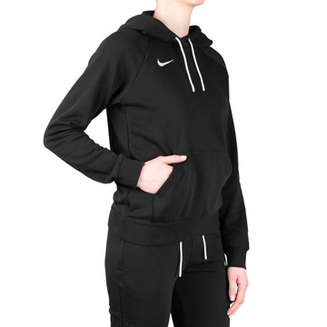 NIKE dres damski BAWEŁNIANY sportowy komplet czarny XS