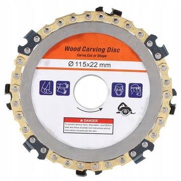 PIŁA ŁAŃCUCHOWA DO CIĘCIA DREWNA MAŁA TARCZ115MM