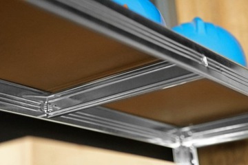 МЕТАЛЛИЧЕСКИЙ СТЕЛЛАЖ 5 ПОЛОК 180x90x30см гараж подвал склад оцинкованный