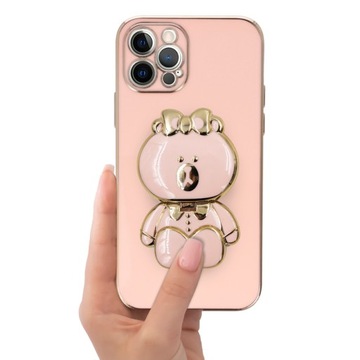 ETUI JOLESS MIŚ RÓŻ do IPHONE 11 PRO Uchwyt Statyw