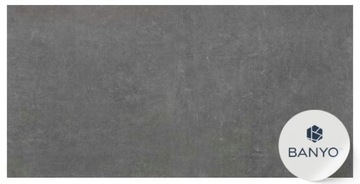 CERAMICA LIMONE BESTONE DARK GREY 60X120CM MATOWE PŁYTKI GRESOWE SZKLIWIONE