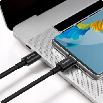 Кабель Baseus USB-C Type-C 100 Вт PD для быстрой зарядки, 5 А