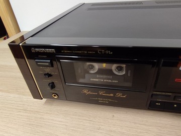 Дековый магнитофон PIONEER CT F 91a Urushi HiEnd ПОСЛЕ ОБСЛУЖИВАНИЯ