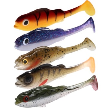 ZESTAW GUM NA OKONIA MIKADO REAL FISH PERCH 8,5CM